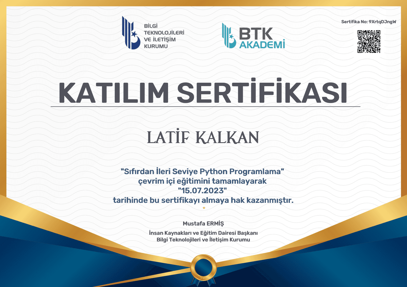 BTK Akademi — Python-Programmierung – Einsteiger bis Fortgeschritten