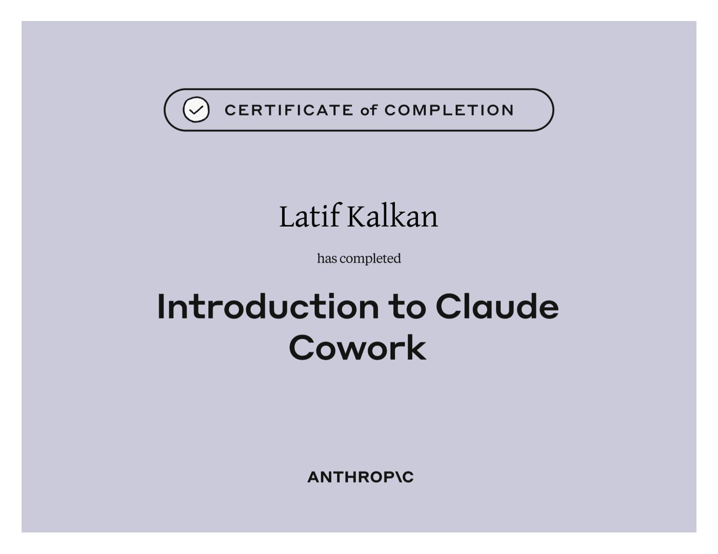 Anthropic — Introduction to Claude Cowork